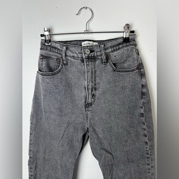 Abercrombie The Ankle Straight Ultra High Rise 0/25S - Picture 3 of 7